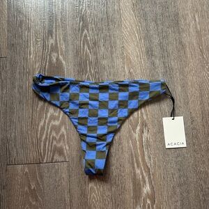 Acacia Brazil Lining Bikini Bottom NWT